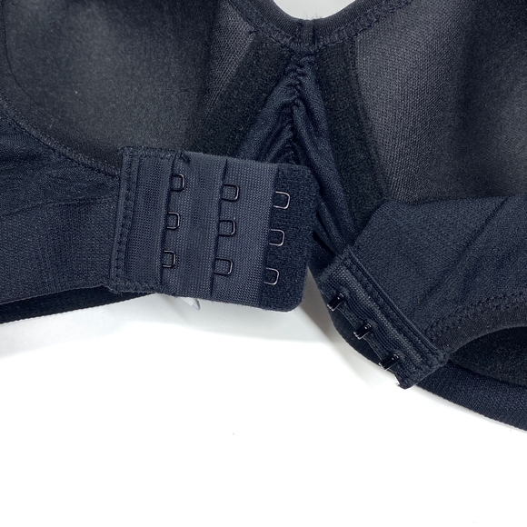 Jessica Simpson Wireless Full-Coverage Nursing Bra Size Medium Black 91949-01 - Picture 5 of 8